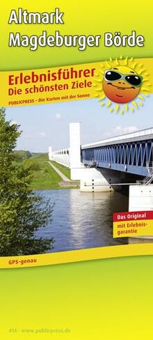 Altmark - Magdeburger Börde: Erlebnisführer mit Informationen zu Freizeiteinrichtungen auf der Kartenrückseite, GPS-genau. 1:200000 (Erlebnisführer / EF)