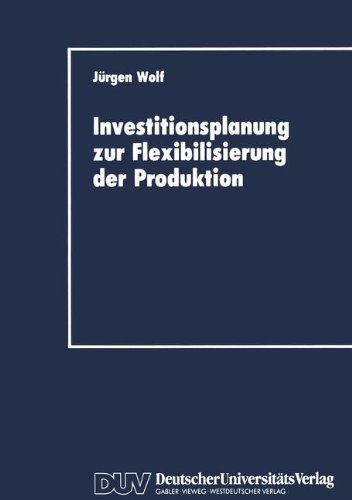 Investitionsplanung zur Flexibilisierung der Produktion (DUV Wirtschaftswissenschaft)