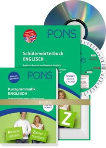 PONS Schülerwörterbuch Englisch, m. Kurzgrammatik u. CD-ROM von Pons | Buch | Zustand gut