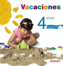 Vacaciones, Educación Infantil, 4 años. Cuaderno