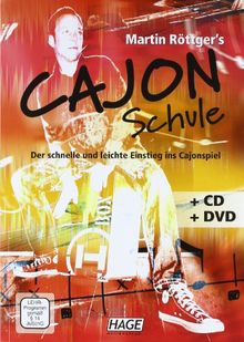 Martin Röttger's Cajon Schule + CD + DVD: Der schnelle und leichte Einstieg ins Cajonspiel