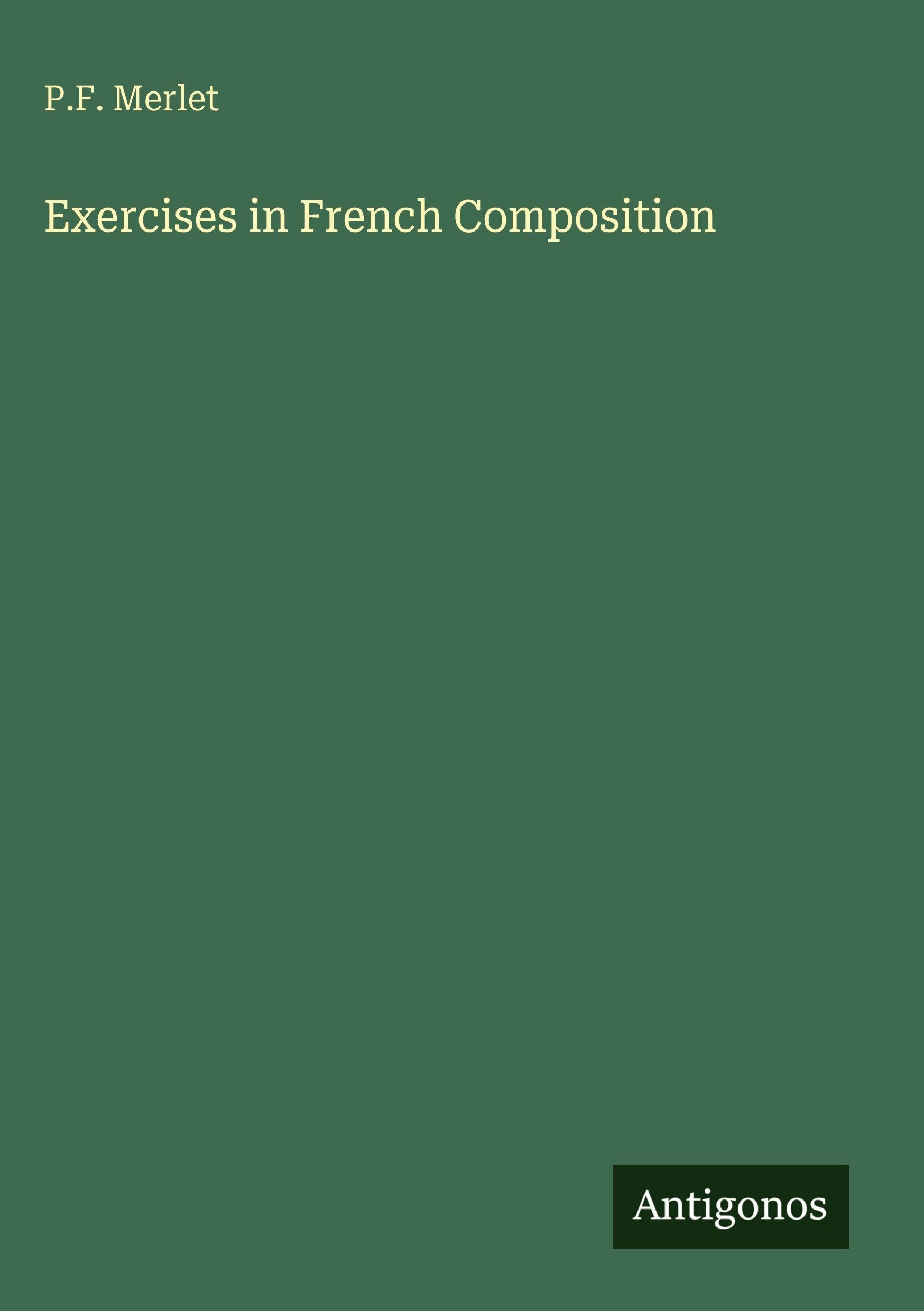 Exercises in French Composition