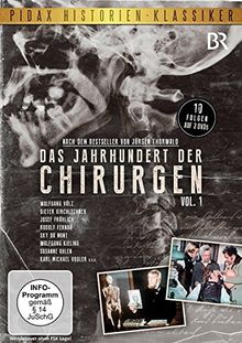 Das Jahrhundert der Chirurgen, Vol. 1 / 10 Folgen der Serie mit Starbesetzung nach dem Bestseller von Jürgen Thorwald (Pidax Historien-Klassiker) [2 DVDs]