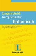 Langenscheidt Kurzgrammatik Italienisch