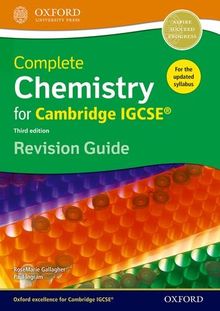 Complete Chemistry for Cambridge IGCSE Revision Guide (Igcse Revision Guides)