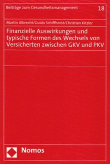 Finanzielle Auswirkungen und typische Formen des Wechsels von Versicherten zwischen GKV und PKV von Martin Albrecht | Buch | Zustand sehr gut