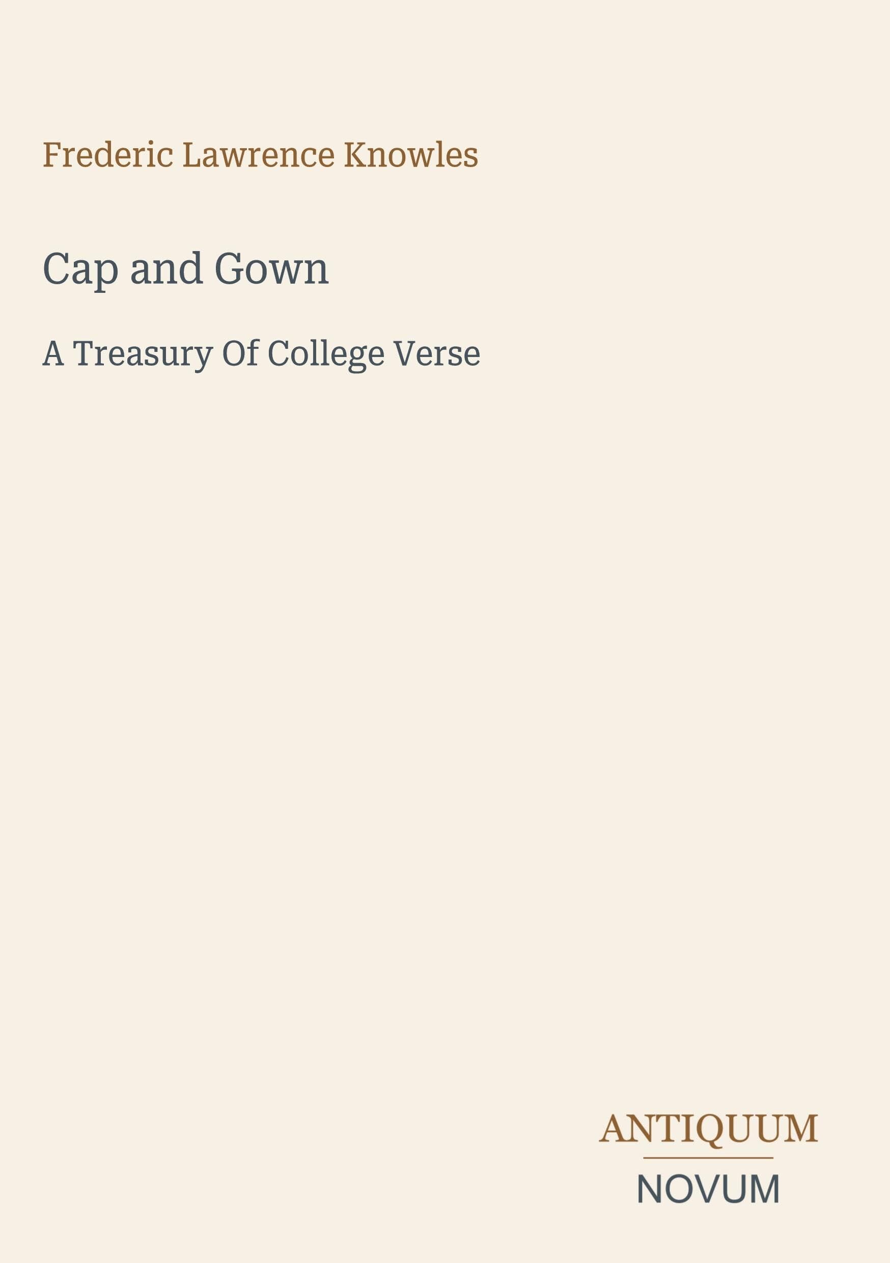 Cap and Gown