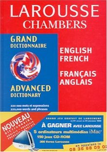Grand Dictionnaire Larousse Chambers Anglais-Francais / Francais-Anglais (General)