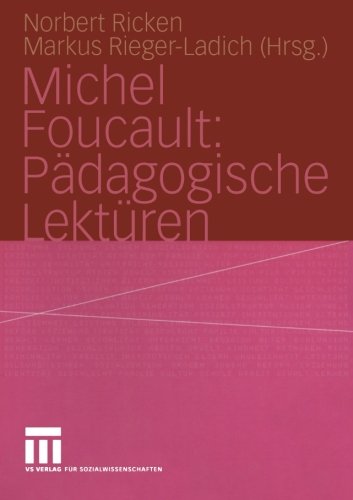 Michel Foucault Pädagogische Lektüren Kartoniert (TB)