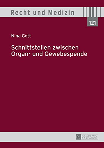 Schnittstellen zwischen Organ- und Gewebespende (Recht & Medizin)