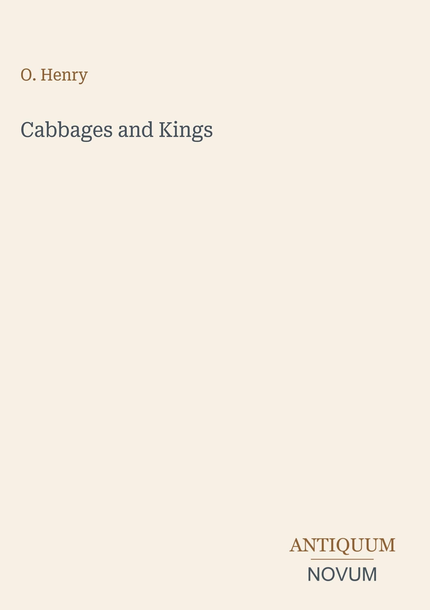 Cabbages and Kings