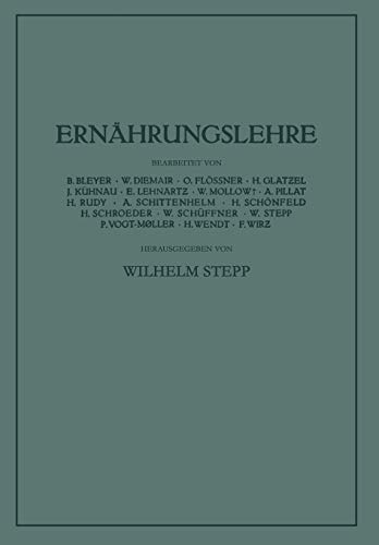 Ernährungslehre: Grundlagen und Anwendung (German Edition)