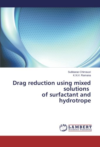 Drag reduction using mixed solutions of surfactant and hydrotrope