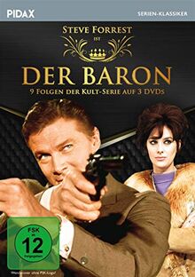 Der Baron / Neun Folgen der Kult-Serie mit Steve Forrest (Pidax Serien-Klassiker) [3 DVDs]