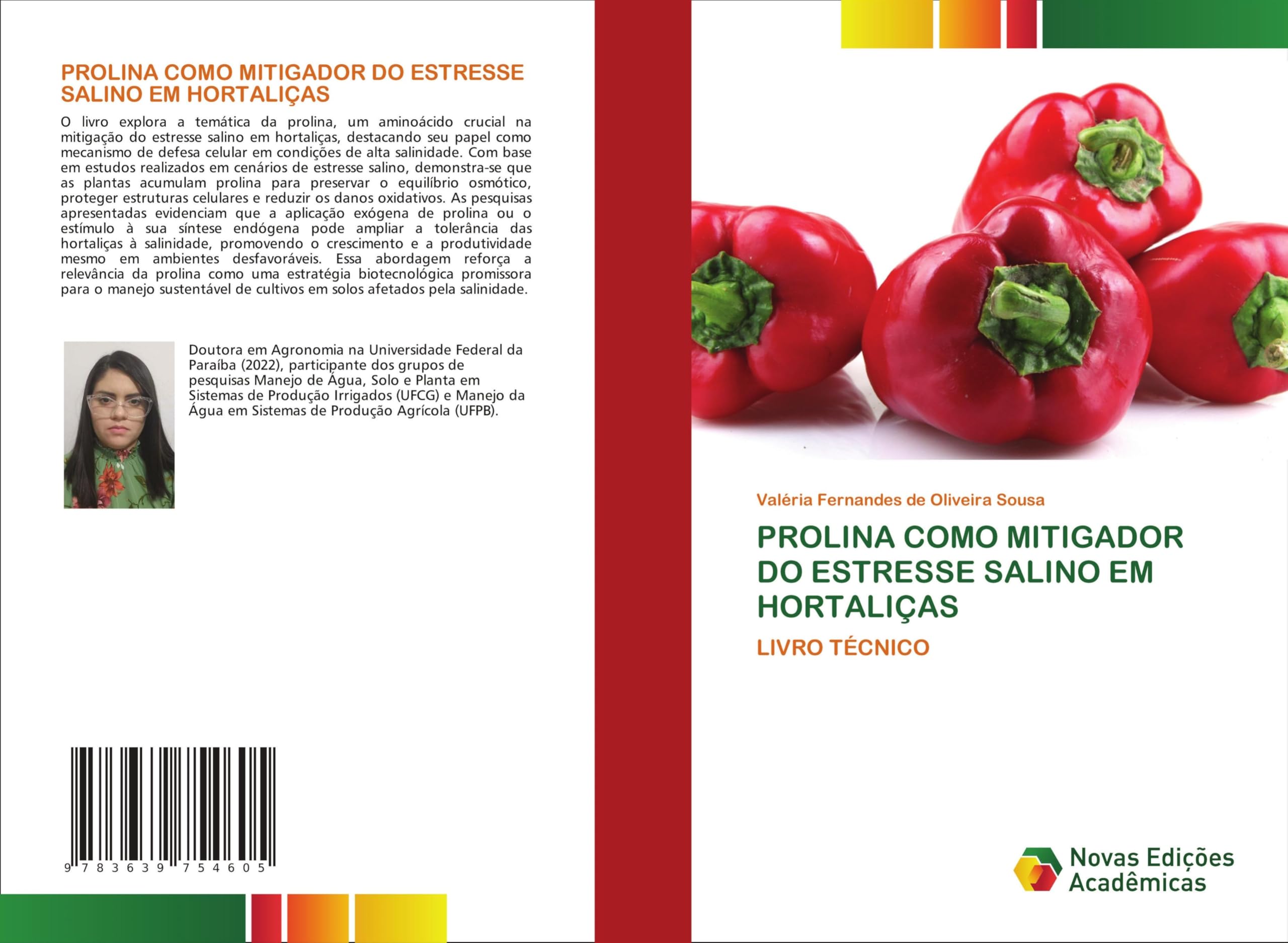 PROLINA COMO MITIGADOR DO ESTRESSE SALINO EM HORTALIÇAS: LIVRO TÉCNICO