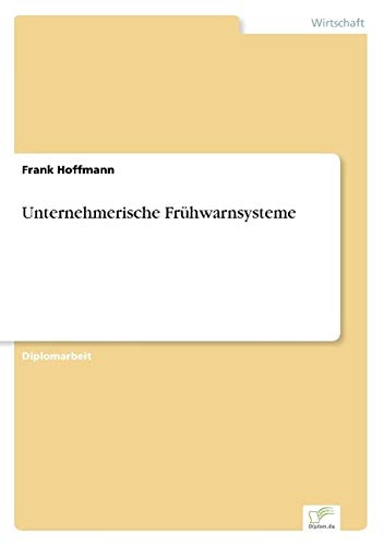 Unternehmerische Frühwarnsysteme