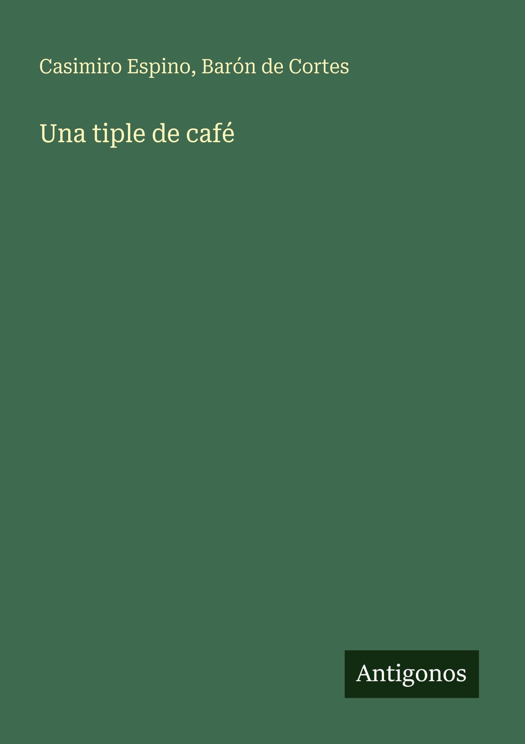 Una tiple de café