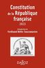 Constitution de la République française 20ed