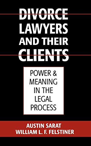 Divorce Lawyers and Their Clients: Power and Meaning in the Legal Process