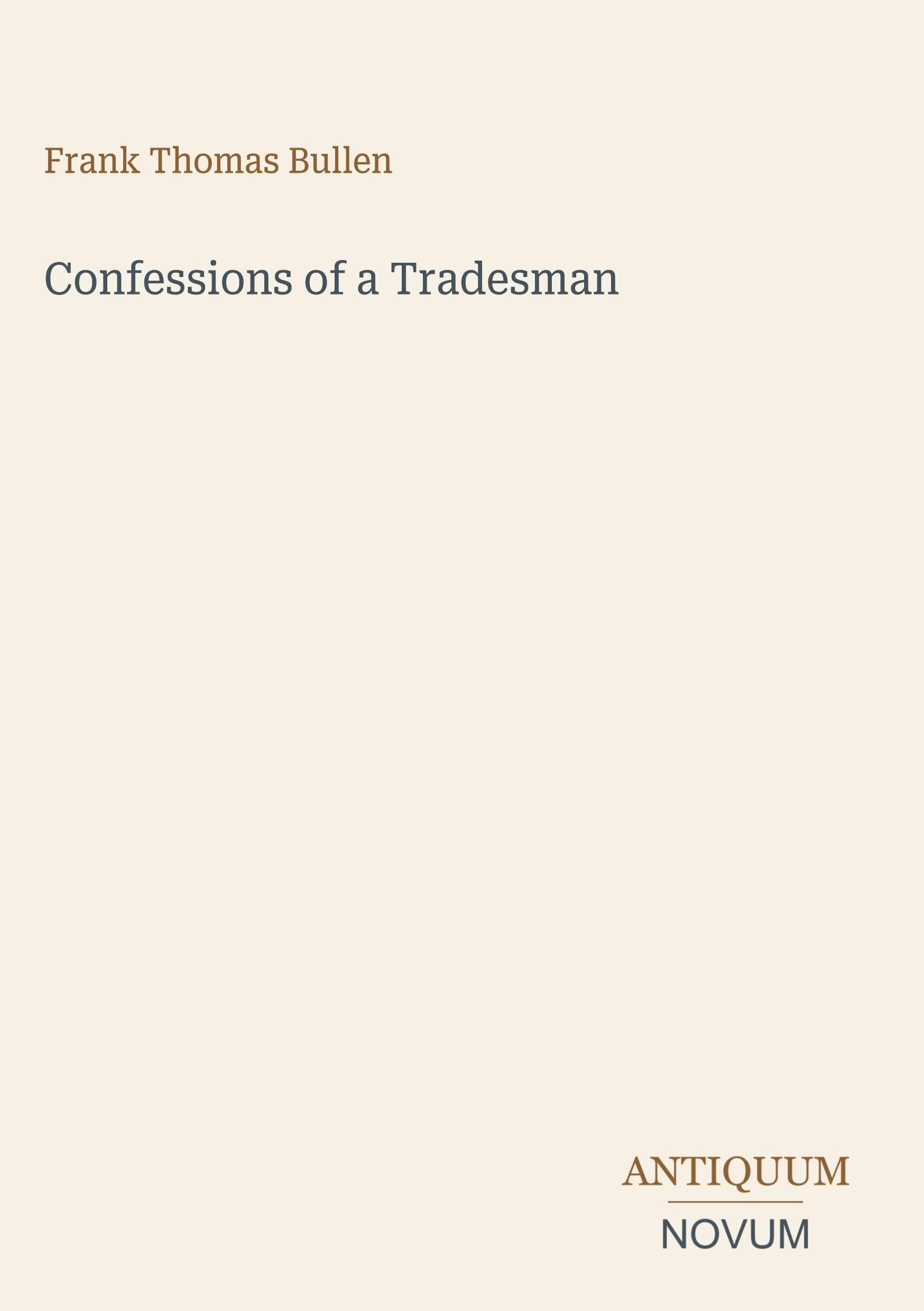 Confessions of a Tradesman