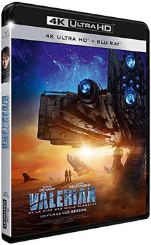 Valérian et la cité des mille planètes 4k ultra hd [Blu-ray] [FR Import]