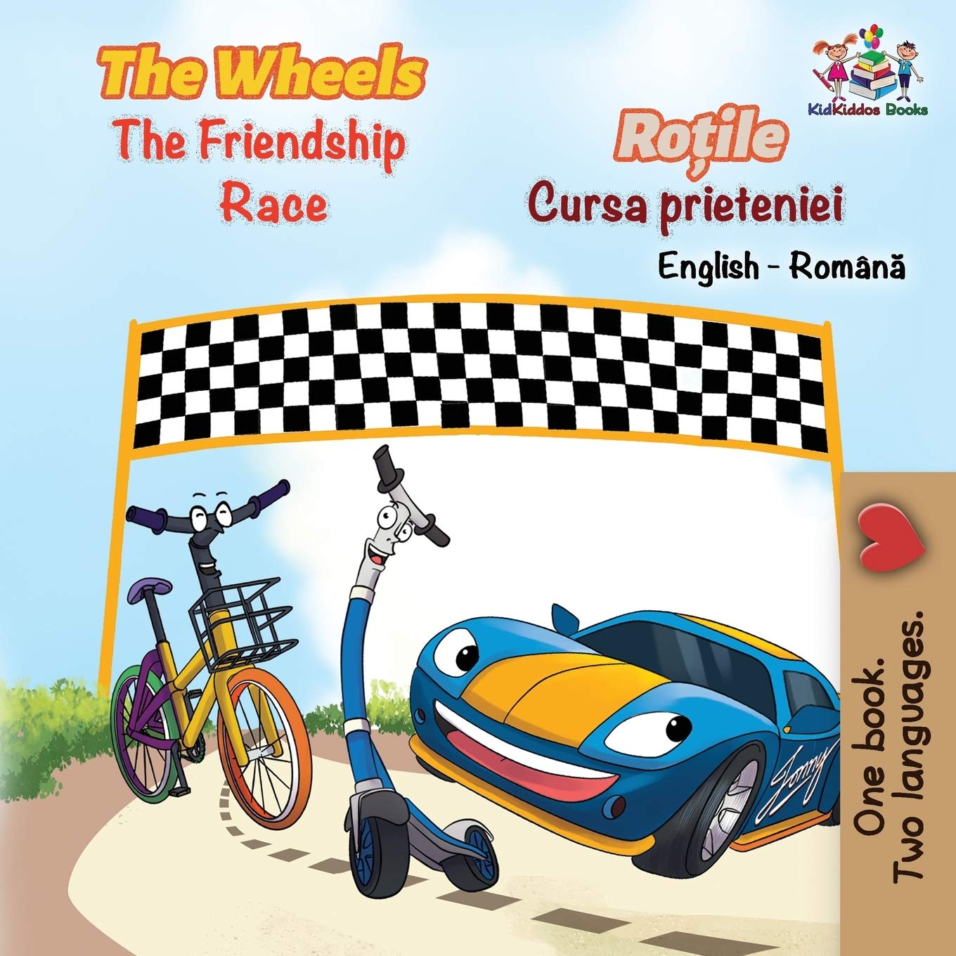 The Wheels the Friendship Race: English Romanian: Bilingual Romanian Children's Book (English Romanian Bilingual Collection, Band 13)