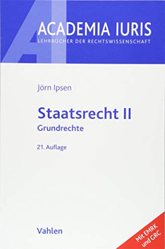 Staatsrecht I: Staatsorganisationsrecht von Jörn Ipsen - Taschenbuch