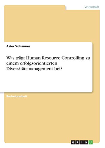 Was trägt Human Resource Controlling zu einem erfolgsorientierten Diversitätsmanagement bei?