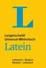 Langenscheidt Universal-Wörterbuch Latein: Lateinisch-Deutsch / Deutsch-Lateinisch