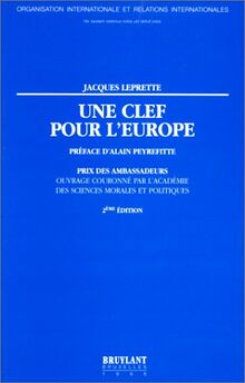 Une clef pour l'Europe