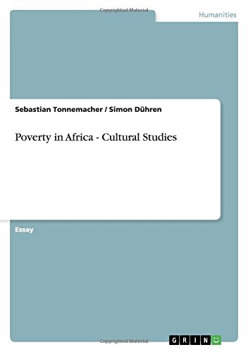 Poverty in Africa - Cultural Studies