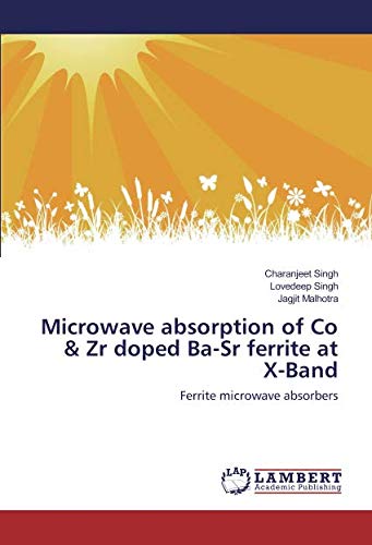Microwave absorption of Co & Zr doped Ba-Sr ferrite at X-Band: Ferrite microwave absorbers