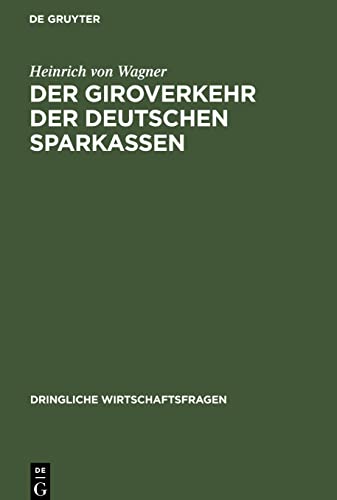 Der Giroverkehr der deutschen Sparkassen