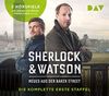 Sherlock & Watson. Neues aus der Baker Street. Die komplette erste Staffel: Hörspiele mit Johann von Bülow, Florian Lukas u.v.a. (5 CDs)