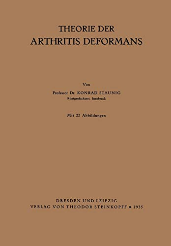 Theorie der Arthritis Deformans