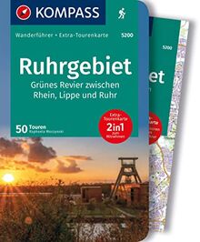 KOMPASS Wanderführer Ruhrgebiet, 50 Touren: mit Extra-Tourenkarte, GPX-Daten zum Download