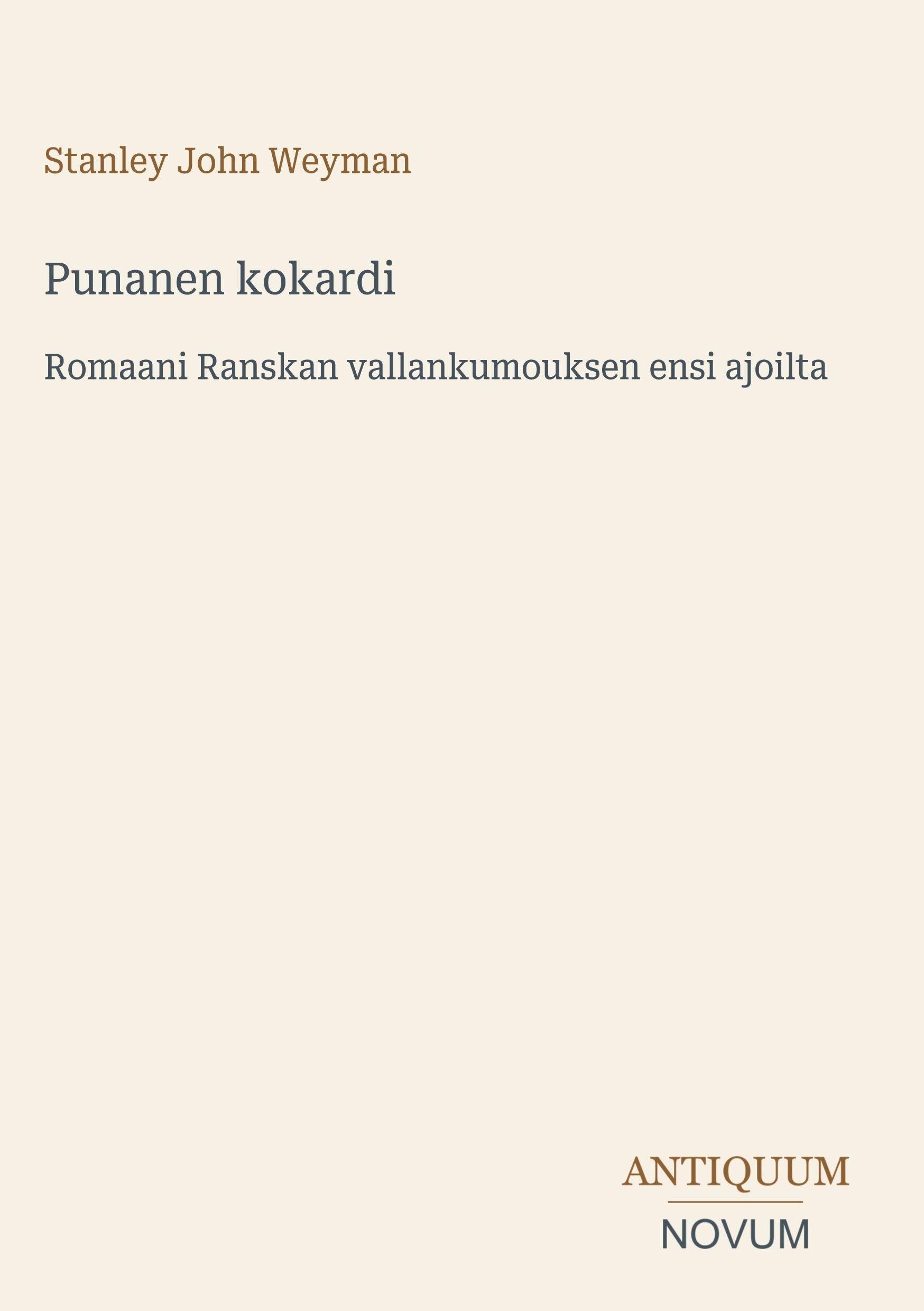 Punanen kokardi
