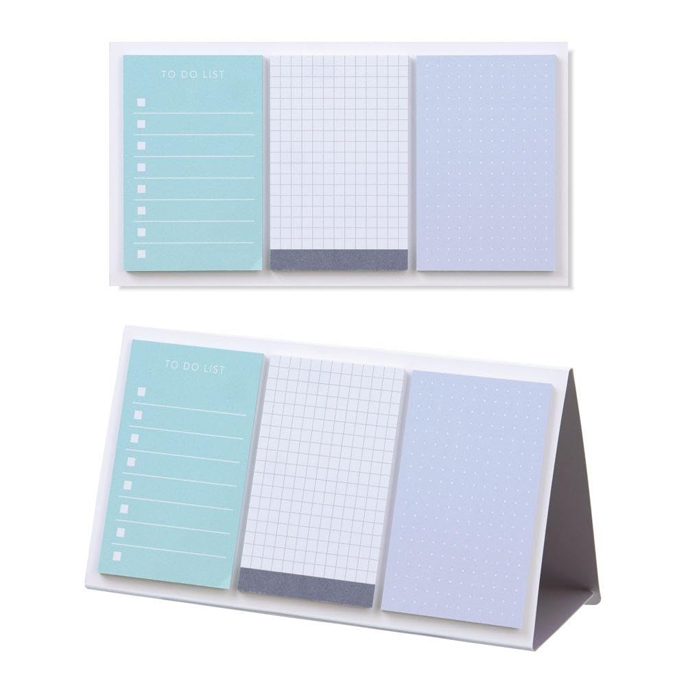 EMILY Sticky Notes Set (Memo 02 Pastellblau) Haftnotizen | by KING JIM ...