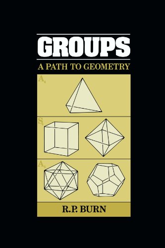 Groups. A path to geometry