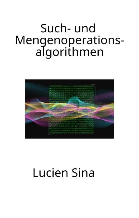 Such- und Mengenoperationsalgorithmen: DE