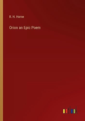 Orion an Epic Poem