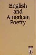 English and American Poetry, Book