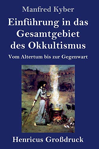 Einführung in das Gesamtgebiet des Okkultismus (Großdruck): Vom Altertum bis zur Gegenwart