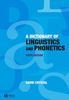 Dictionary of Linguistics and Phonetics (Language Library)