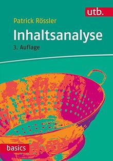 Inhaltsanalyse (utb basics, Band 2671)