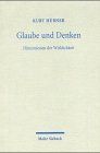 Glaube und Denken