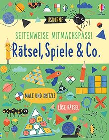 Seitenweise Mitmachspaß! Rätsel, Spiele & Co.