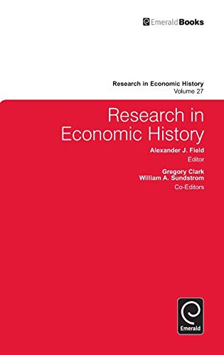 Research in Economic History, Volume 27 (Research in Economic History, 27, Band 27)