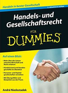 Handels- und Gesellschaftsrecht für Dummies