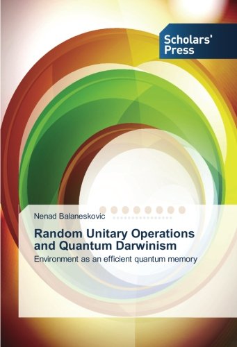Random Unitary Operations and Quantum Darwinism: Environment as an efficient quantum memory